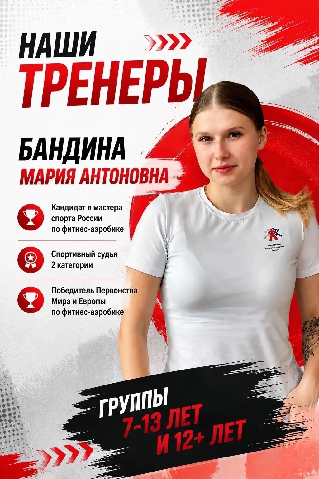 Постер тренера: Мария Антоновна Бандина